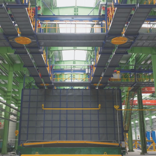 十字轉(zhuǎn)軌智能生產(chǎn)線(xiàn)
